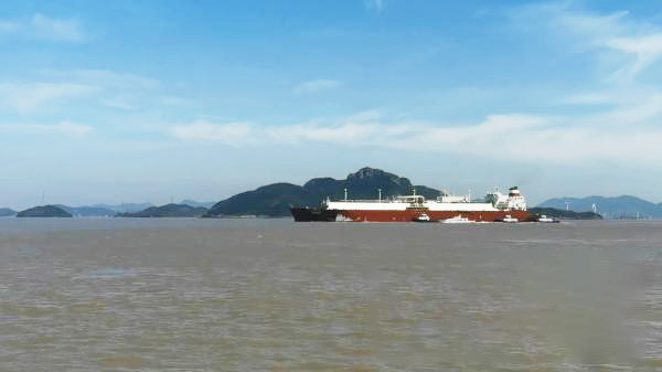 Ningbo ได้รับก๊าซธรรมชาติ 50.9 พันล้านตารางเมตรจากการมาถึงของเรือ LNG ลำดับที่ 500
