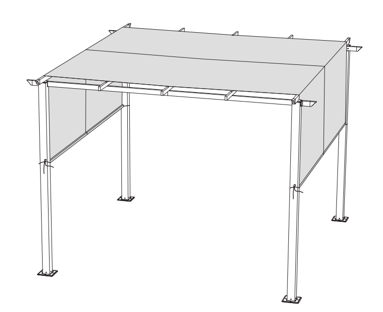 คู่มือผลิตภัณฑ์ปลูกไม้เลื้อยขนาด 10'x10 '