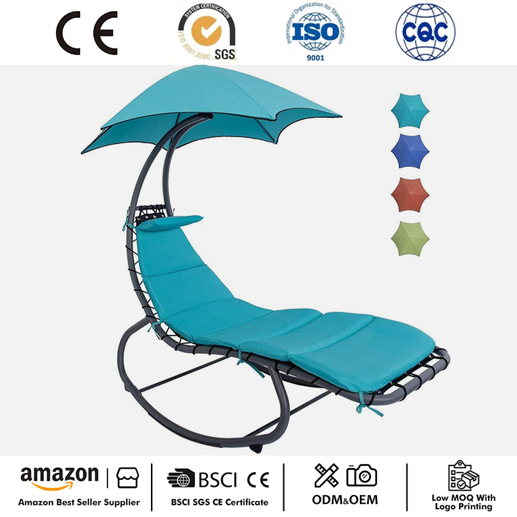 Patio Rocking Lounge Swing Recliner เก้าอี้