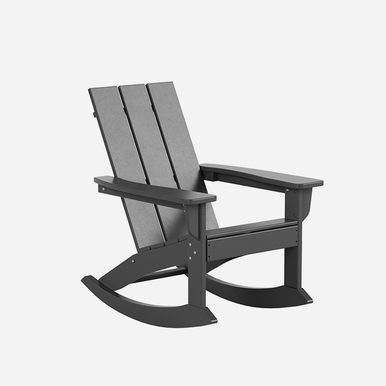 เก้าอี้โยกพลาสติก Adirondack ที่ทันสมัย